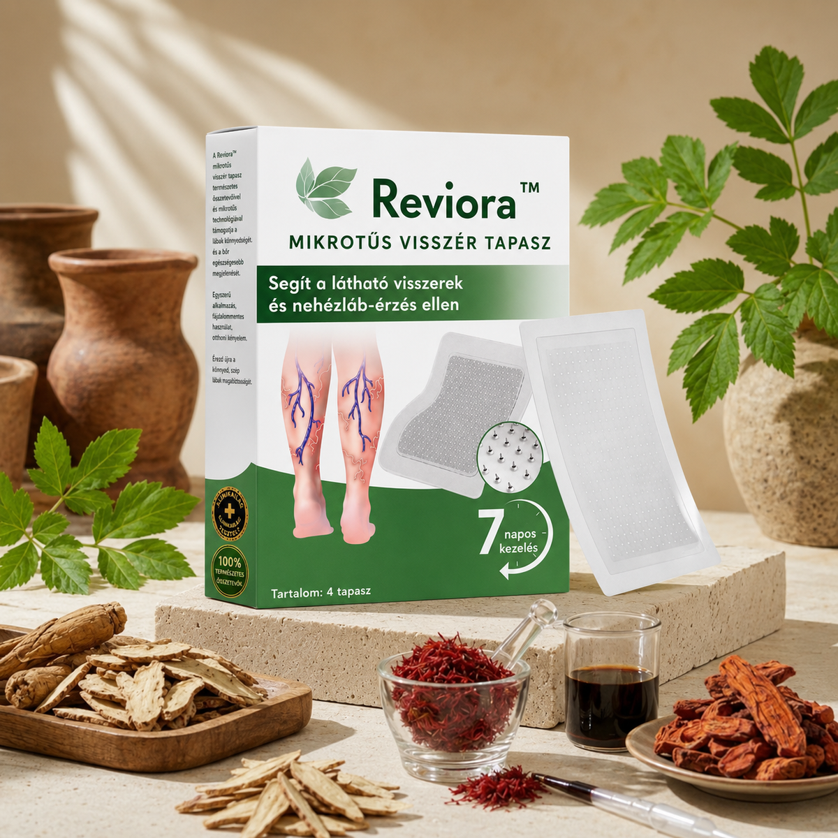 Reviora visszér tapasz